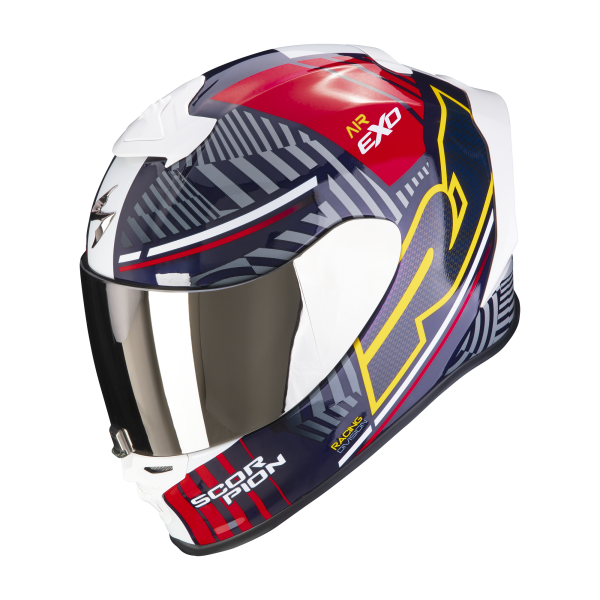 Scorpion EXO-R1 EVO AIR Victory red-blue-yellow