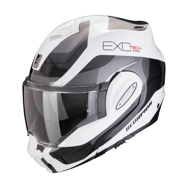 Scorpion EXO-TECH EVO Pro COMMUTA white-silver