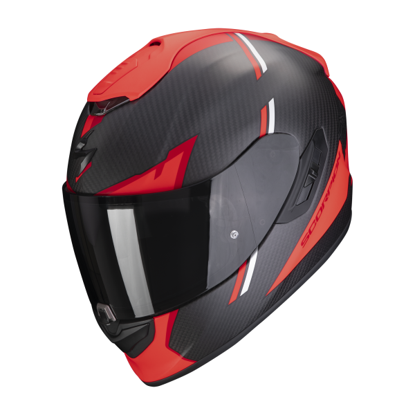 Scorpion EXO-1400 EVO Carbon AIR KENDAL matt black-red
